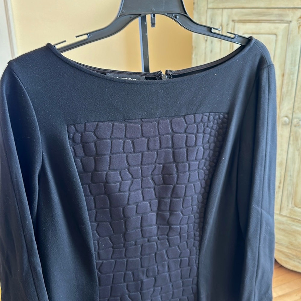 Black long sleeve dress